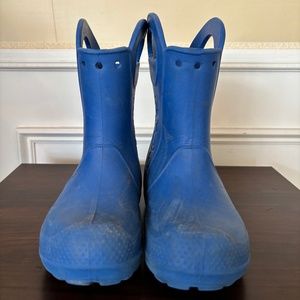 CROCS Kids Blue Boots